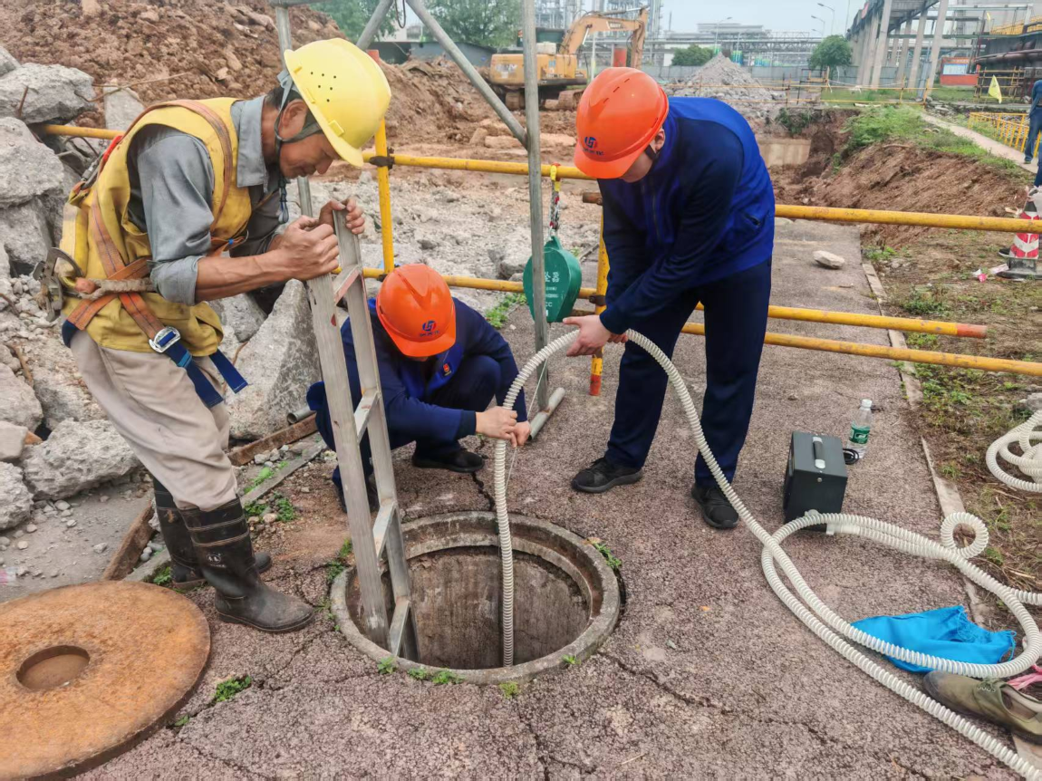 化工園區西區污水提升項目 有限空間作業順利完成(圖2)